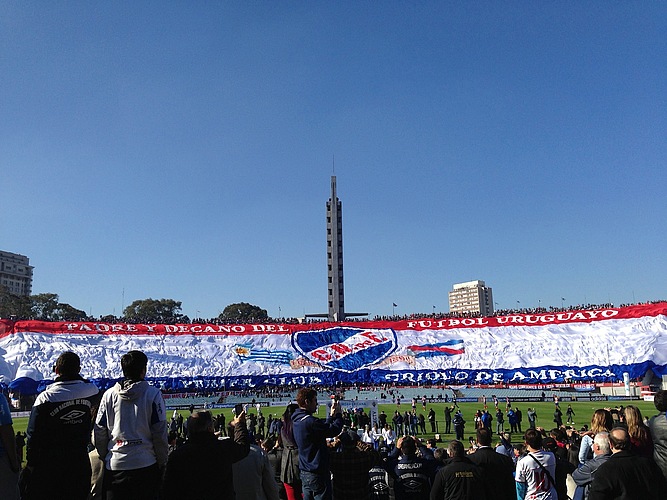 Bandera Fútbol Nacional de Montevideo