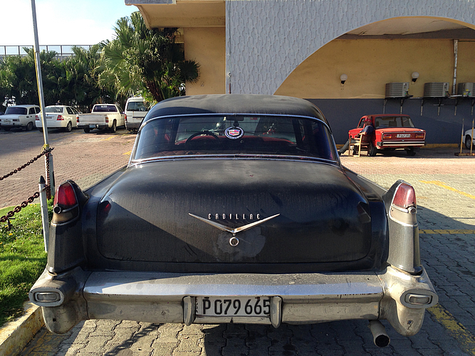 Cadillac en el Copacabana