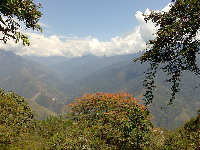 Vista desde la Cabaña Jatata