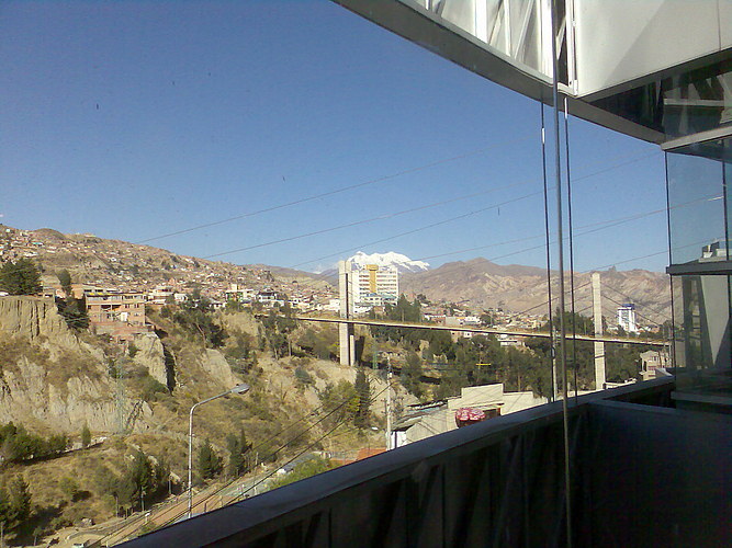 Illimani desde la Cinemateca