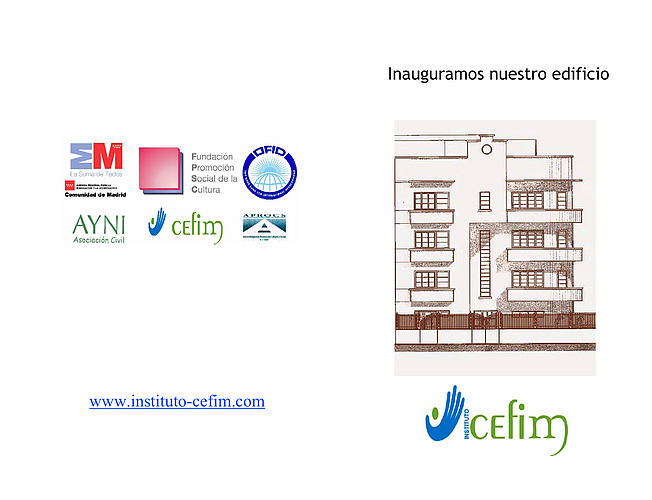 Invitación Inaguración 2 Oct 2009